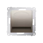 SIMON 54 WMDO-SAxxx1-044 Oprawa oświetleniowa LED, 230 V AC, 1.1 W, białe zimne 5900 K; złoty mat