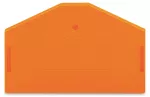 Ścianka końcowa/wewnętrzna gr. 2,5 mm, pomarańczowa 281-313