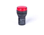 Ex9IL 2C r 400V AC Pulpitowa lampka sygnalizacyjna, kształt owalny, pojemnościowa, czerwona 400 V AC