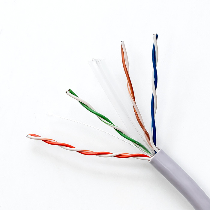 Qoltec Kabel sieciowy/skrętka UTP | CAT6 | 305m | PVC szary