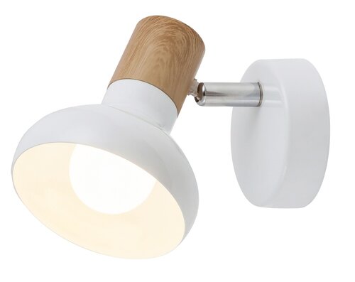 5943 Kinkiet Holly LED 1x4W biały/buk 230V, 50Hz