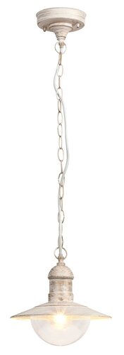 8740 Lampa wisząca Oslo E27 60W biały antyk 230V, 50Hz