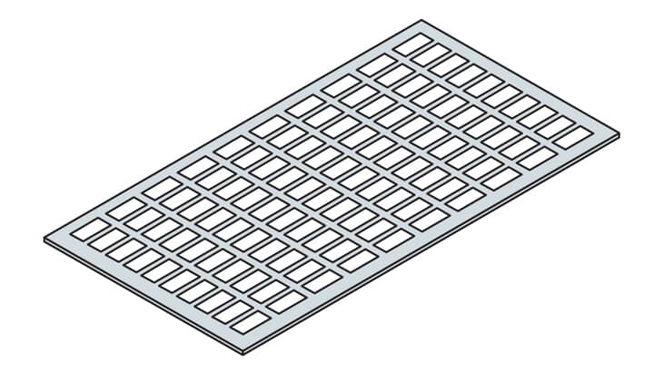 EH2129 Naklejka do aparatów modułowych 29 mod (w=525mm)