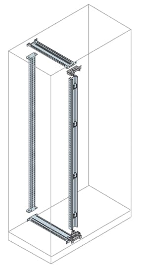 EM2201 Słupek pośredni do podwójnych drzwi 2200mm