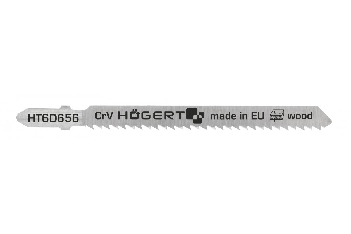 Brzeszczoty do wyrzynarki dł. 100 mm, zakres cięcia 4-30 mm, do czystych cięć,  2 szt.