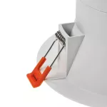 CEILINE III DOWNLIGHT 10W CW 230V 90st IP44 150x80mm BIAŁY okrągła