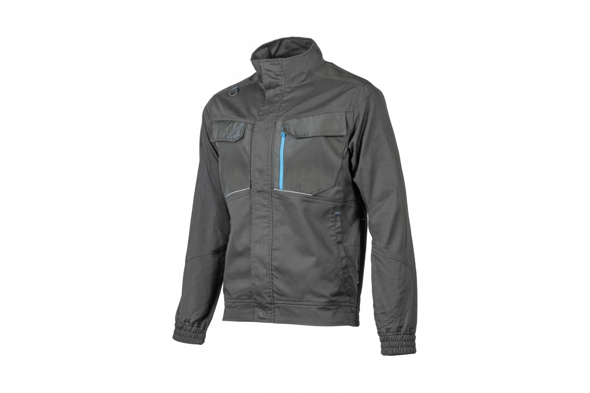 WURNITZ bluza ochronna elastyczna ciemno szara 2XL