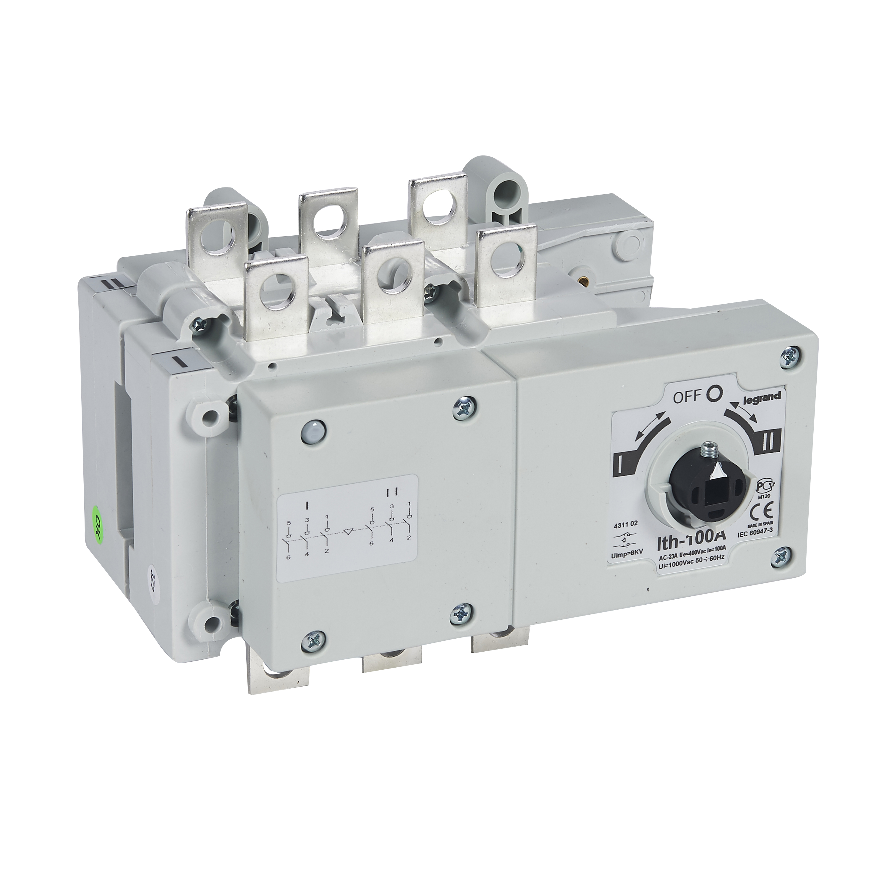 PRZEŁĄCZNIK ZASILANIA DCX-M 100 A 3P, Legrand