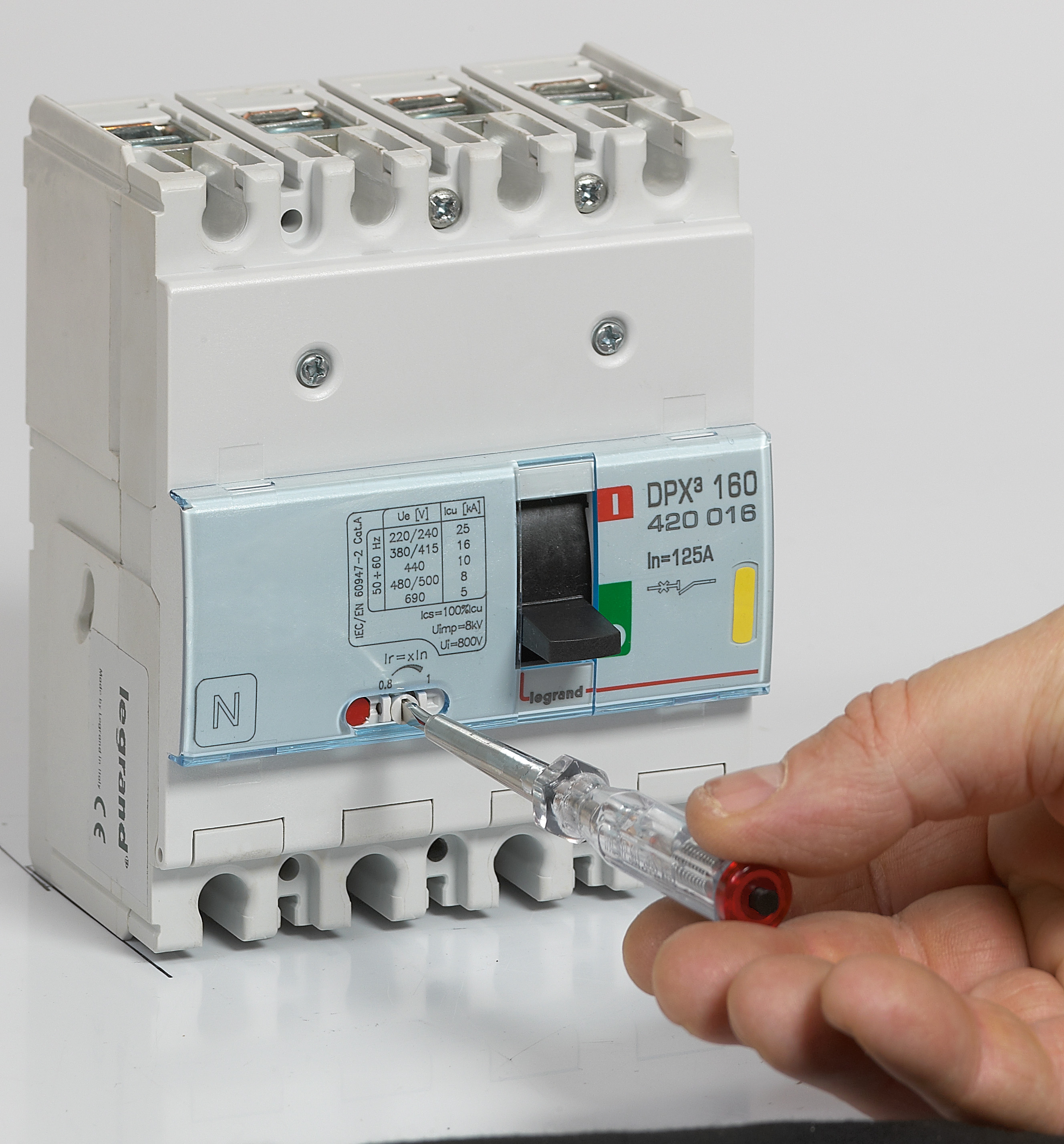 WYŁĄCZNIK DPX3 160 4P 125A 16KA, Legrand