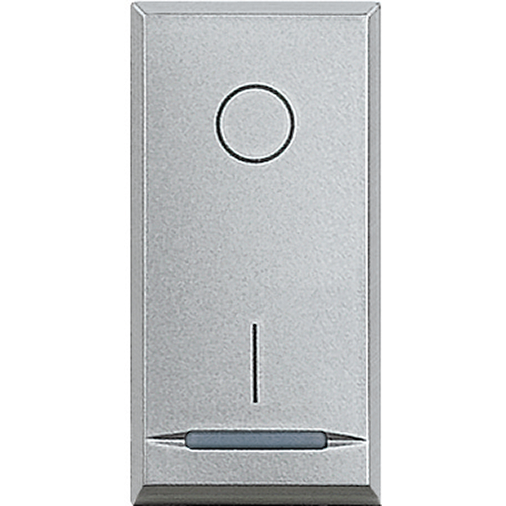 AXOLUTE - ŁĄCZNIK DWUBIEGUNOWY 16AX 1M ROCKER ALUMINIUM, Bticino