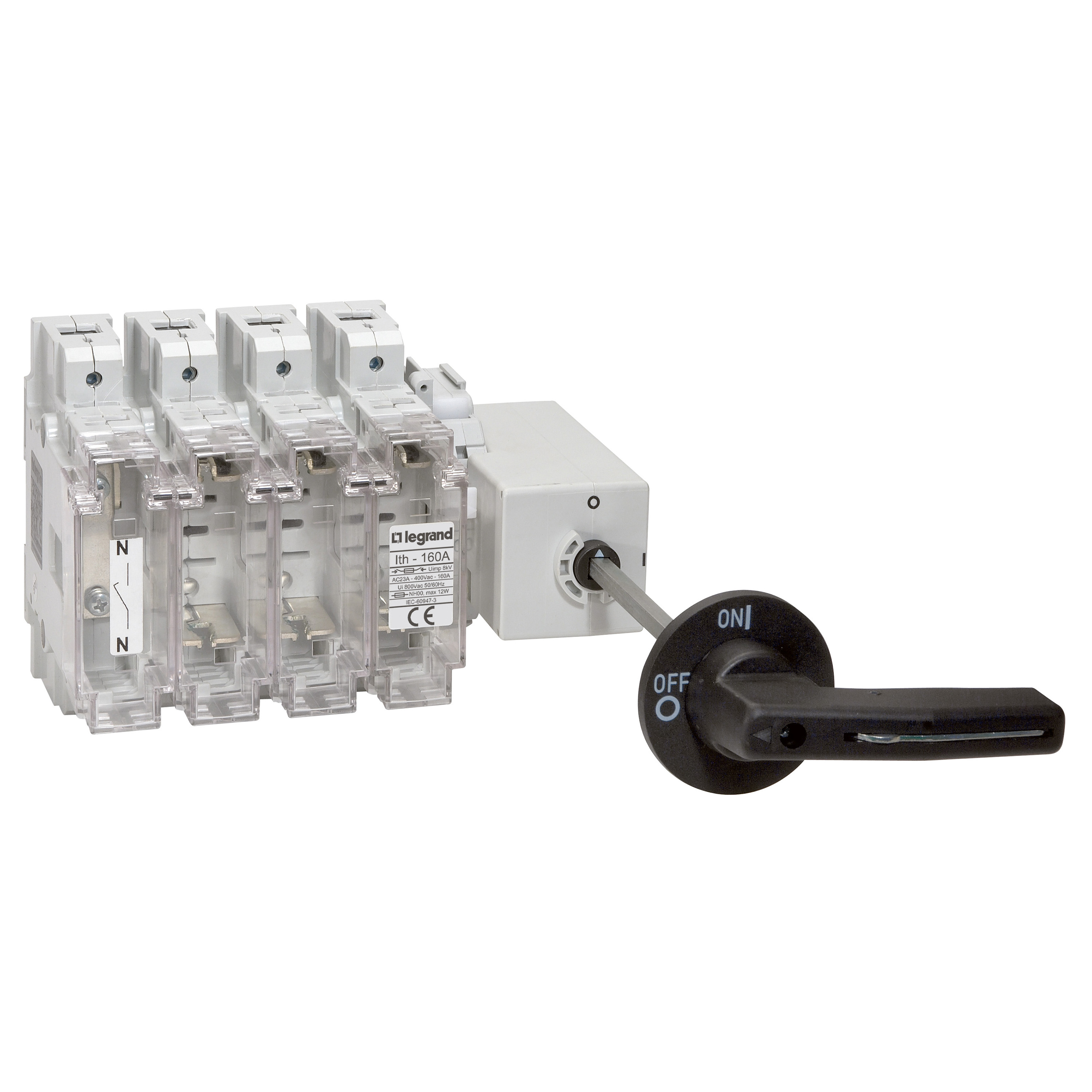 ROZŁĄCZNIK IZOLACYJNY SPX-D 3P+N 160A NH00, Legrand