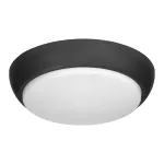 KOKO oprawa, 2xE27 z czujnikiem ruchu PIR, 2x40W, czarna-polipropylen, klosz matowy-poliwęglan, IP44, IK10