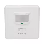 Czujnik ruchu i dźwięku 160 st. IP20, do puszki, 500W, min. obciążenie 40W