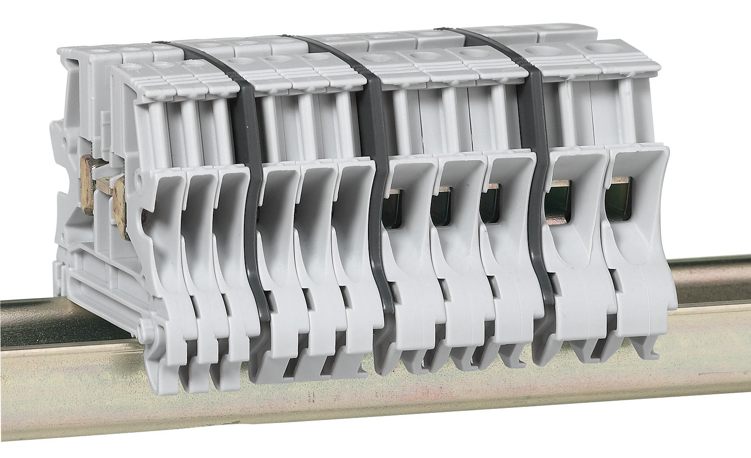 ZŁĄCZKA VIKING 1 TOROWA 2,5MM2 SZARA, Legrand
