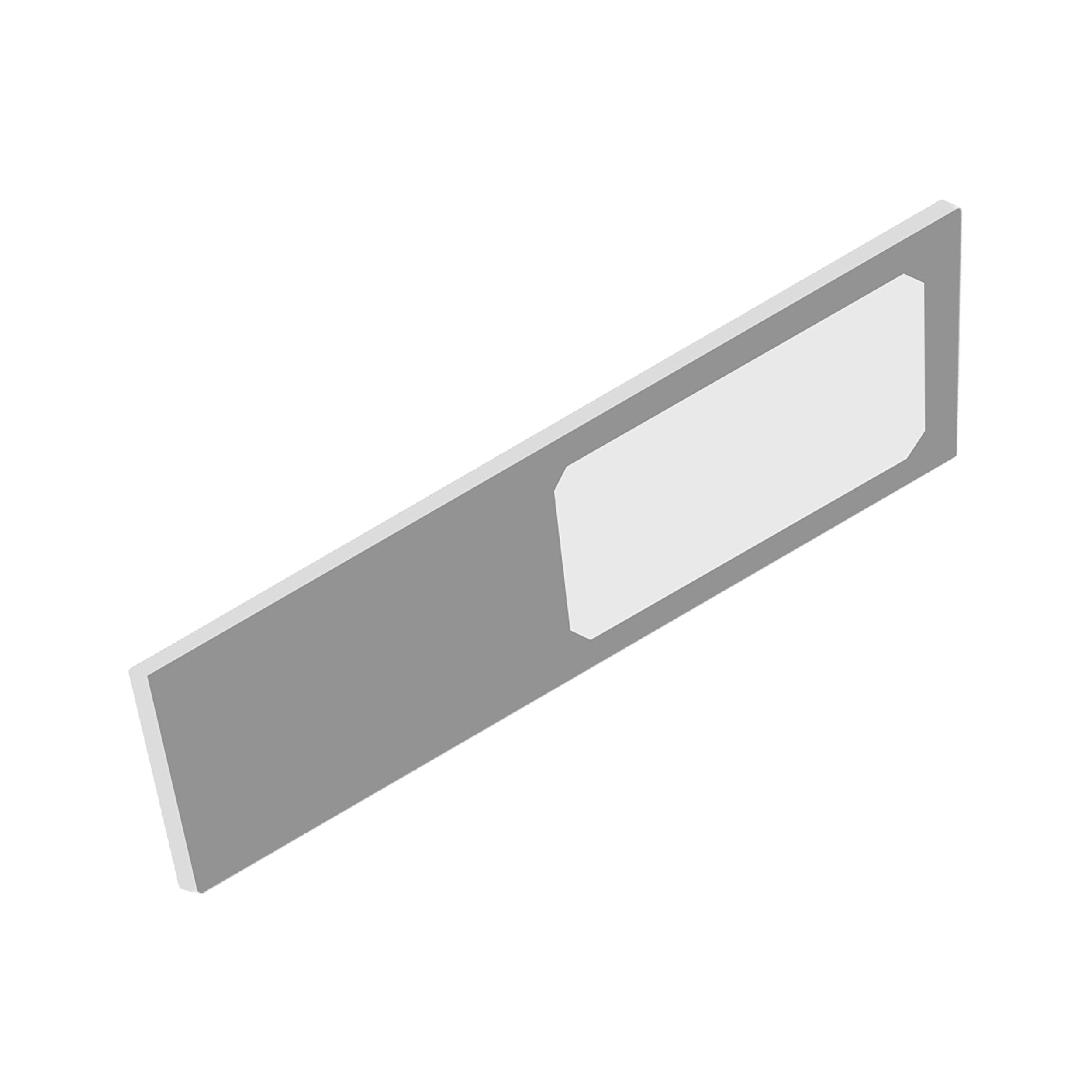 PLANA lampka podszafkowa LED 4W, 240lm, 4000K, szara