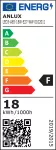 ŻARÓWKA LED A65 18W E27 230V CIEPŁA BIAŁA 3 LATA GW. ANLUX