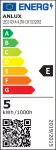 ŻARÓWKA LED G9 4,5W 230V ZIMNA BIAŁA ANLUX