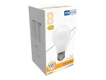 ŻARÓWKA LED FILAMENT MLECZNA OZDOBNA A60 8W E27 230V CIEPŁA BIAŁA ANLUX
