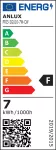 ŻARÓWKA LED GU10 7W 230V ZIMNA BIAŁA 3 LATA GW. PRIME BY ANLUX