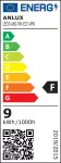 ŻARÓWKA LED A60 9W E27 230V CIEPŁA BIAŁA 3 LATA GW. ANLUX