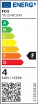 ŻARÓWKA LED ŚWIECZKA 4W E14 230V CIEPŁA BIAŁA FOX