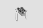 S-9500/316 (MULTI) Uchwyt ze spreżyną do szynoprzewodu ST8 MULTISYSTEM Magnetic A.A.G. Stucchi