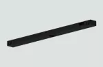 9619/B (MULTI) Adaptor pojedynczy czarny MICRO A.A.G. Stucchi