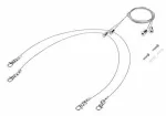 ACE SUSPENSION KIT 600-625mm STL SI G2 System linek stalowych do montażu podwieszanego do paneli ELA TRIDONIC