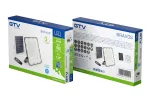 NAŚWIETLACZ LED SOLARNY BRAVOS, 50W, 500lm, 6400K, IP65, 120°, SOLAR PANEL, PILOT, 3y