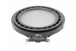 ŹRÓDŁO ŚWIATŁA LED, A-G, AR111, 4000K, G53, 12,5W, DC12V, 120°, 1250lm, CZARNY
