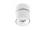 OPRAWA LED BIANCO CCT, 8W, 680lm, AC220-240V, 50/60 Hz, Ra≥80, IP20, 36°, 2700/3300/4000K, OKRĄGŁA, BIAŁY