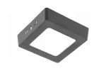 OPRAWA LED MATIS PLUS, DOWNLIGHT, 7W, CZARNA, 3000K, 560lm, AC220-240V, NATYNKOWA, IP20, 120°