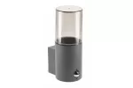 OPRAWA OGRODOWA MEDIO-AU PIR, E27,MAX.15W, IP54, AC220-240V, 50-60Hz, KINKIET PROSTY GÓRNY, GRAFIT