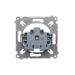 SIMON 54 WMDW-00111x-1xx Gniazdo wtyczkowe z uziemieniem (mechanizm) 16A, 250V~, szybkozłącza