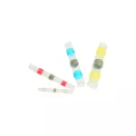 ZTR-C1 Zestaw szybkozłączek termokurczliwych z cyną. Zakres0.5mm2 (10 sztuk), 1.5mm2 - (23 sztuk), 2.5mm2 (12 sztuk), 4.0mm2 (5 sztuk) .