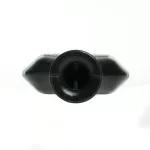 WT-1/2,5A  CZARNY Wtyczka rozbieralna płaska; 2,5A/250V, II kl.izol.; CZARNY