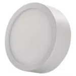 Panel LED natynkowy NEXXO, okrągły, biały, 7,6W, neutralna biel