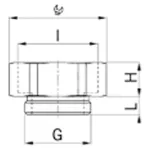 Adapter mosiężny PG13/PG16