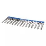 PTP/2/30/B Mostek wciskany 30-polowy izolowany (niebieski)