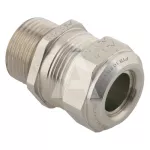 Dławnica mosiężna niklowana Exd IIC/Ex e II M32 fi 21,0-26,0mm dł.gwintu 12mm