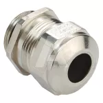 Dławnica mosiężna nikl.EMCz tuleją zacisk.M50x1,5zakr.dław.fi37-41mm,dł.gwin.9mm