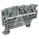 EFC.2/1+2GR Złącze push-in 2,5mm^2, 1wej-2wyj, szare