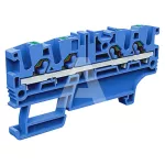 EFC.2/2+2BL Złącze push-in 2,5mm^2, 2wej-2wyj, niebieskie