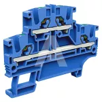 EFD.2/BL Złącze push-in 2,5mm^2, 2-piętrowe, niebieskie