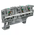 EFC.4/1+2GR Złącze push-in 4mm^2, 1wej-2wyj, szare