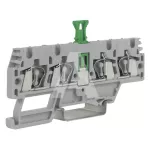 HMM.2/2+2/S/GR Złącze sprężynowe 2,5mm^2, 2wej-2wyj, rozłączne, szare