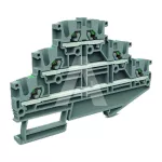 EFT.2/GR Złącze push-in 2,5mm^2, 3-piętrowe, szare