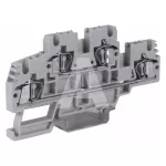 HMD.2/GR Złącze sprężynowe 2,5mm^2, 2-piętrowe, szare