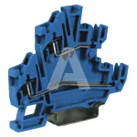 HCD.1(Ex)i Złącze sprężynowe 1,5mm^2, 2-piętrowe + złącze 5,08mm, niebieskie