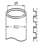 Peszel stalowy SPR-EDU-AS fi17
